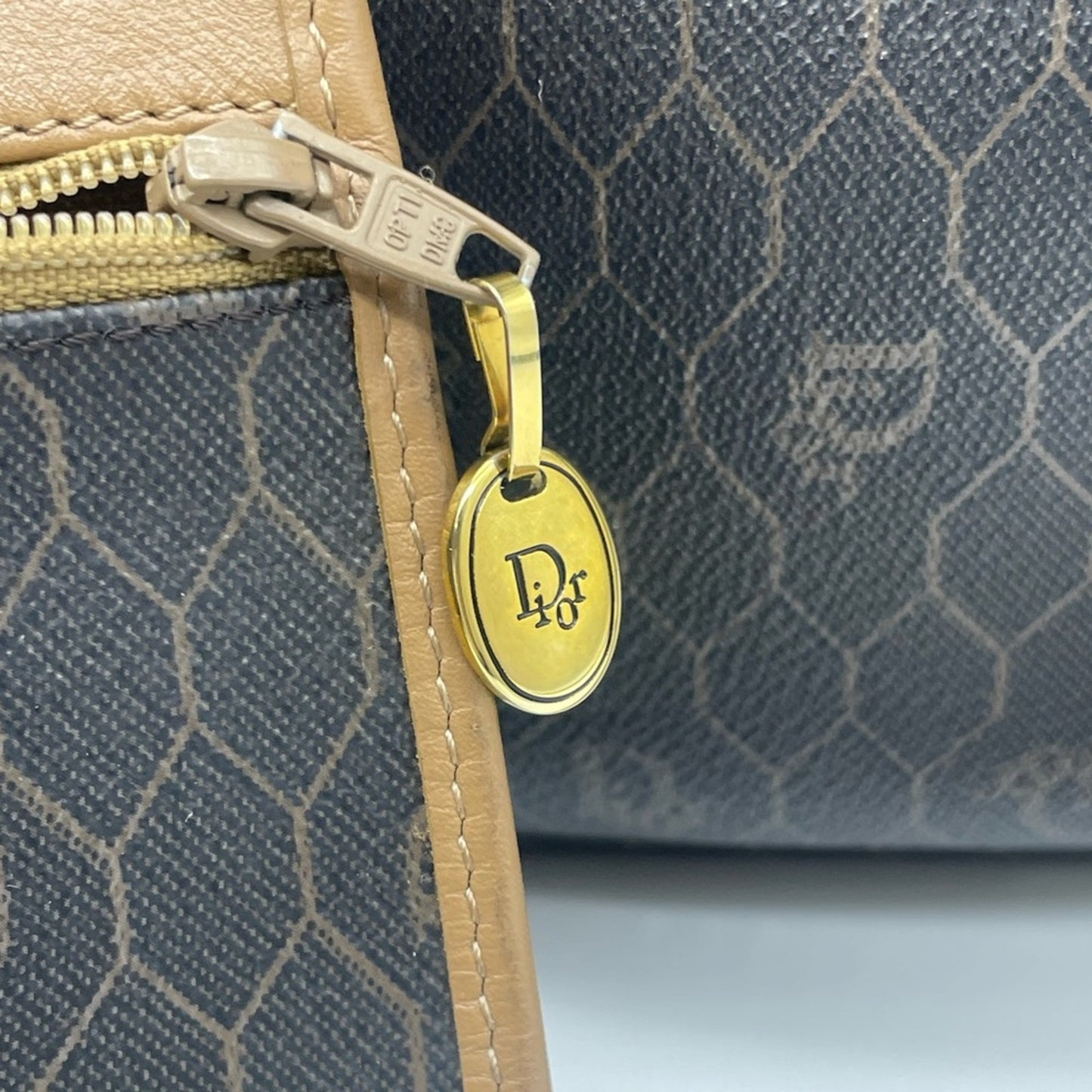 Christian Dior Honeycomb Bucket Sling Bag