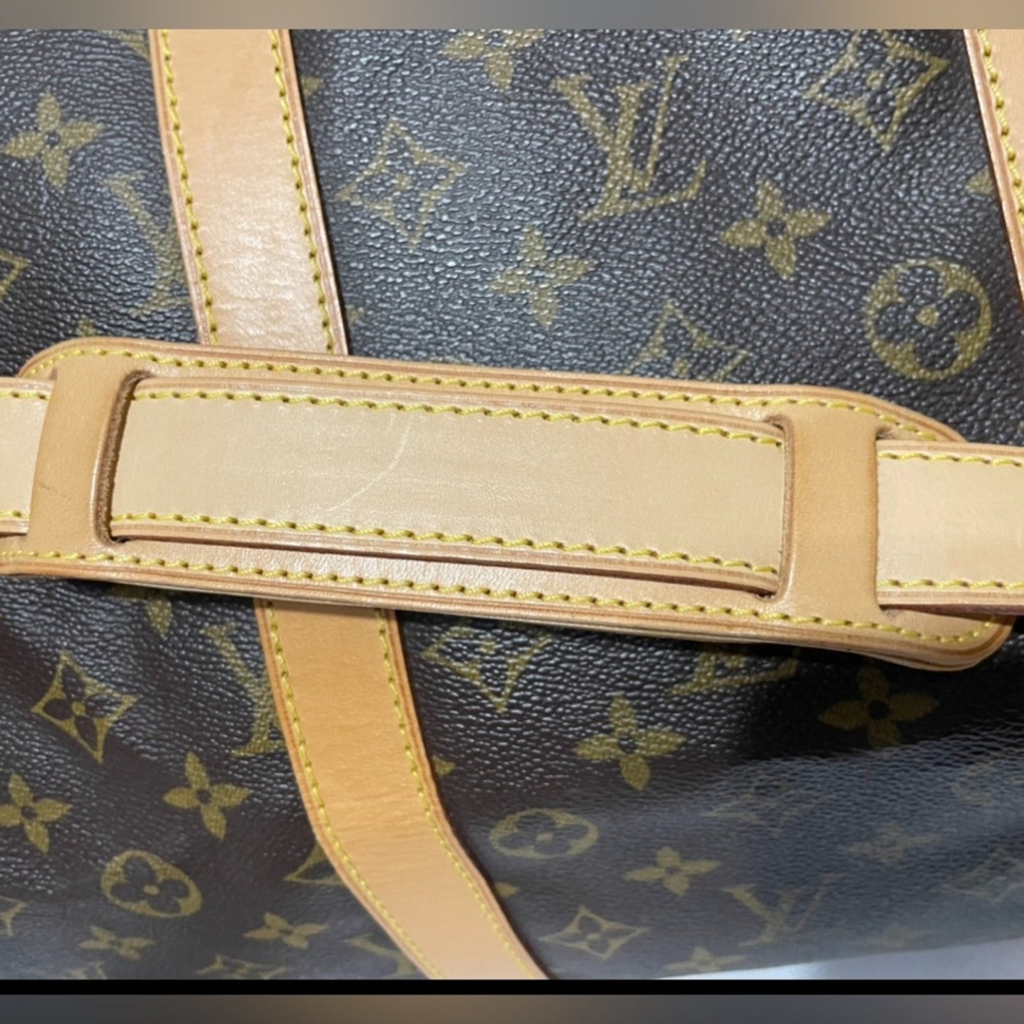 SOLD! Louis Vuitton Monogram Keepall Bandouliere