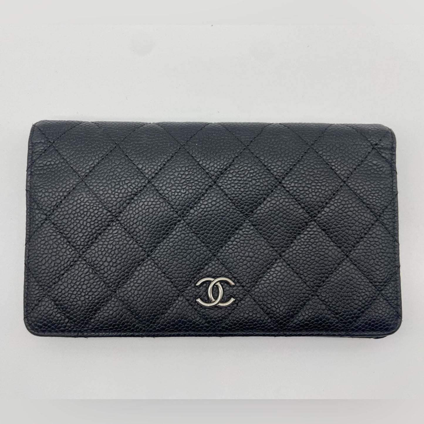 SOLD! Chanel Caviar Bifold Long Wallet