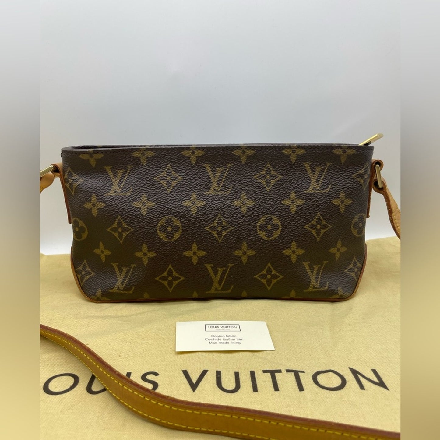 SOLD! Louis Vuitton Monogram Trotteur Crosbody Bag