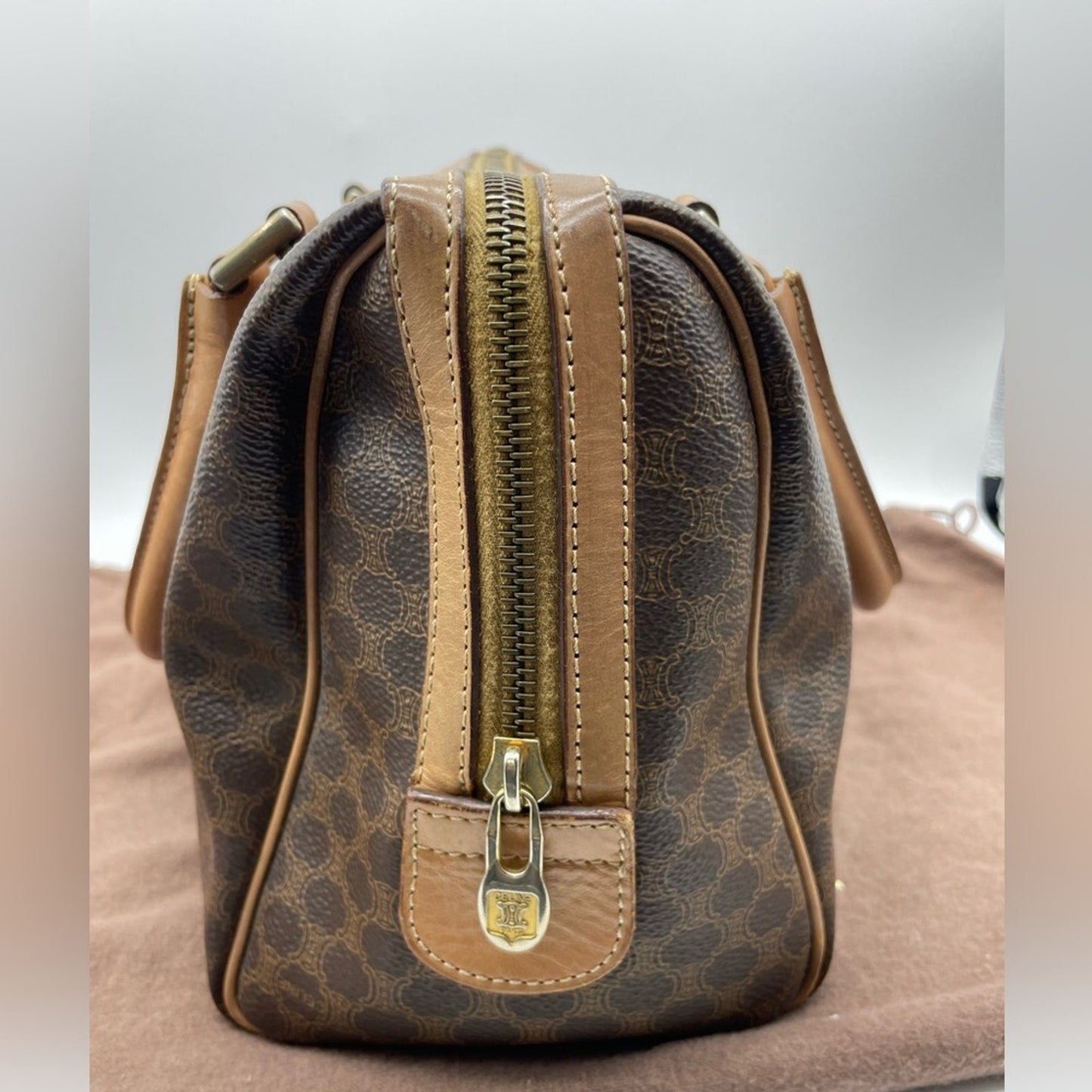 SOLD! Celine Macadam Boston Bag