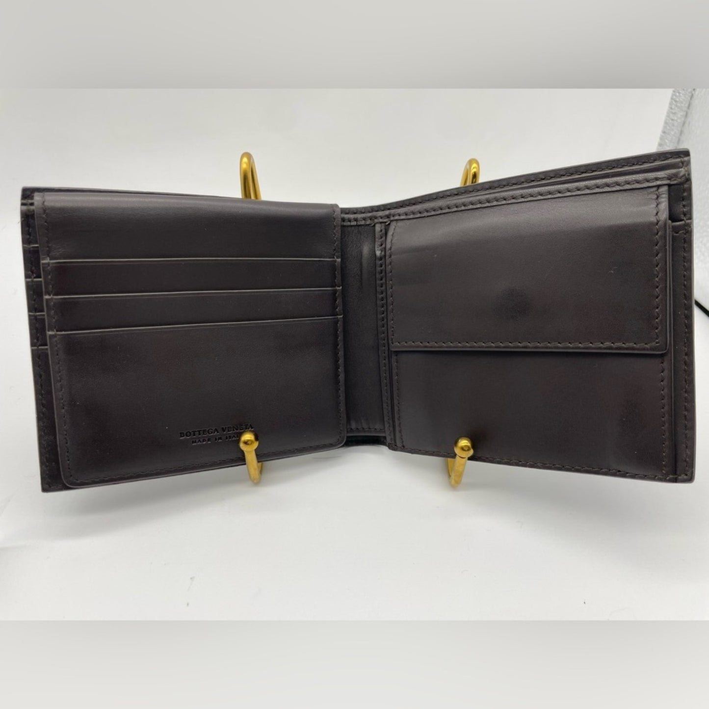 Bottega Venetta Leather Men’s Wallet
