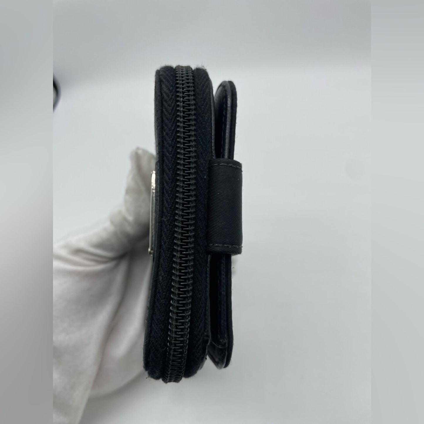 SOLD! Prada Nylon Short Zippy Wallet