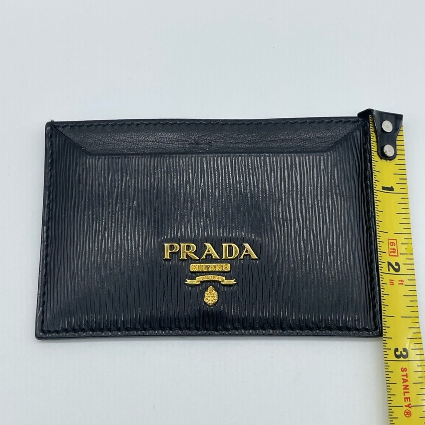 Prada Leather Card Case Wallet