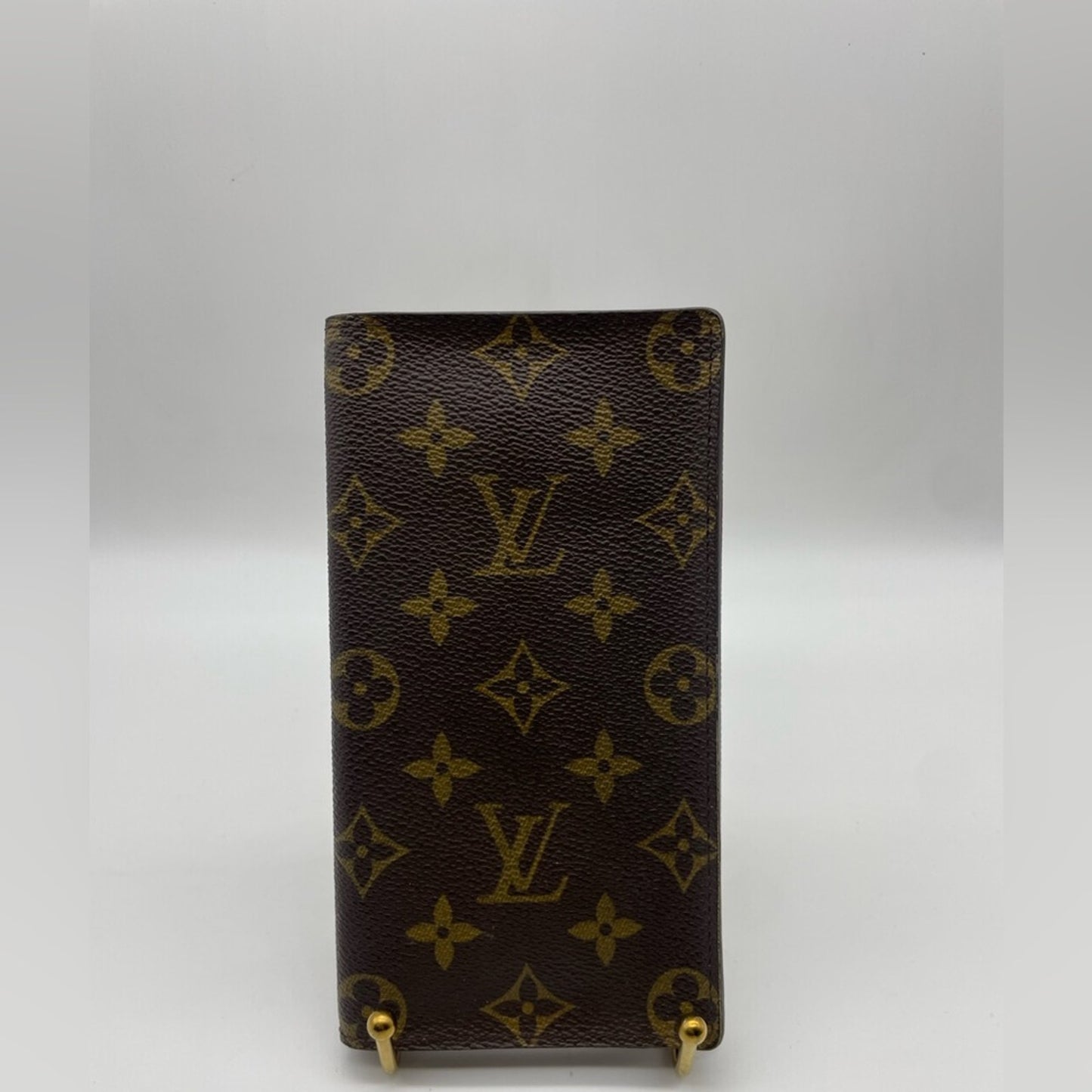 Louis Vuitton Brown Monogram Long Wallet