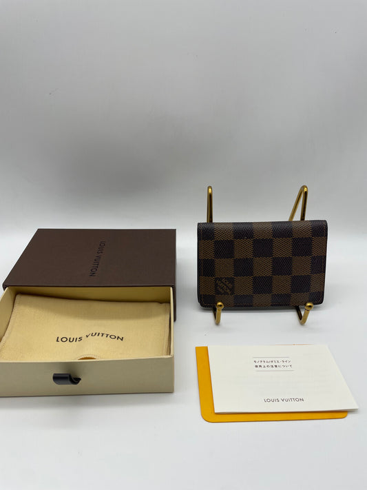Louis Vuitton Damier Card Holder Wallet