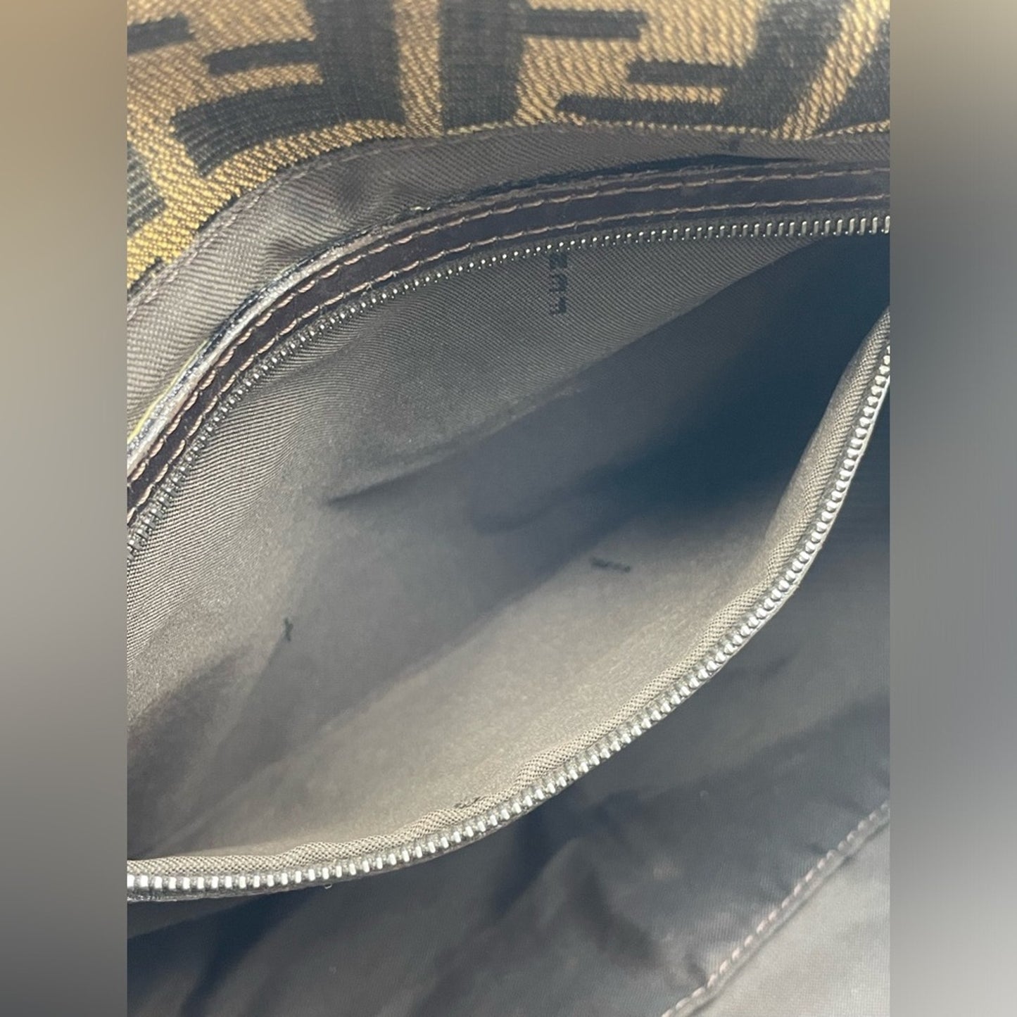 SOLD! Fendi Zucca Baguette Bag