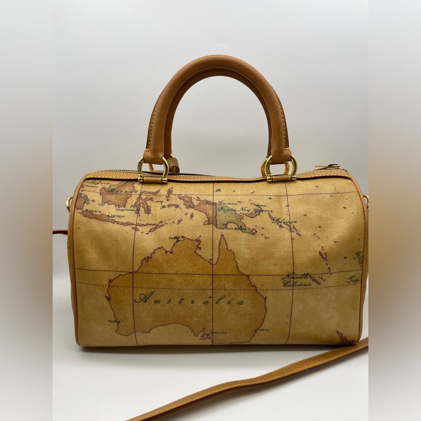 SOLD! Alviero Boston Bag two way bag