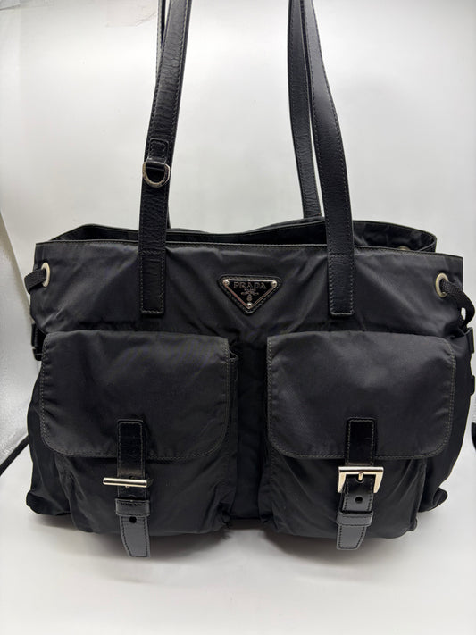 Prada Nylon Tote Bag