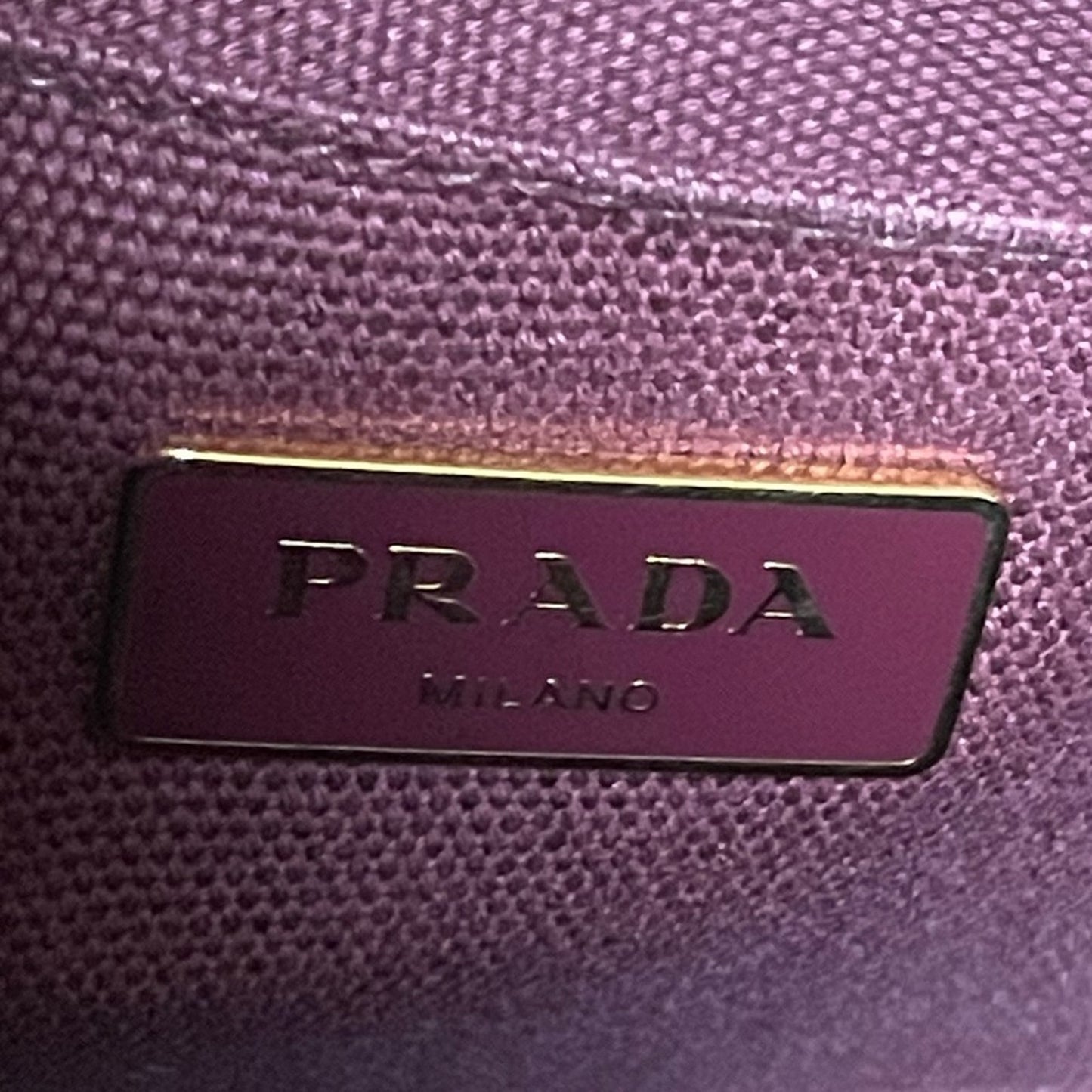 Prada Canapa Two Way Bag