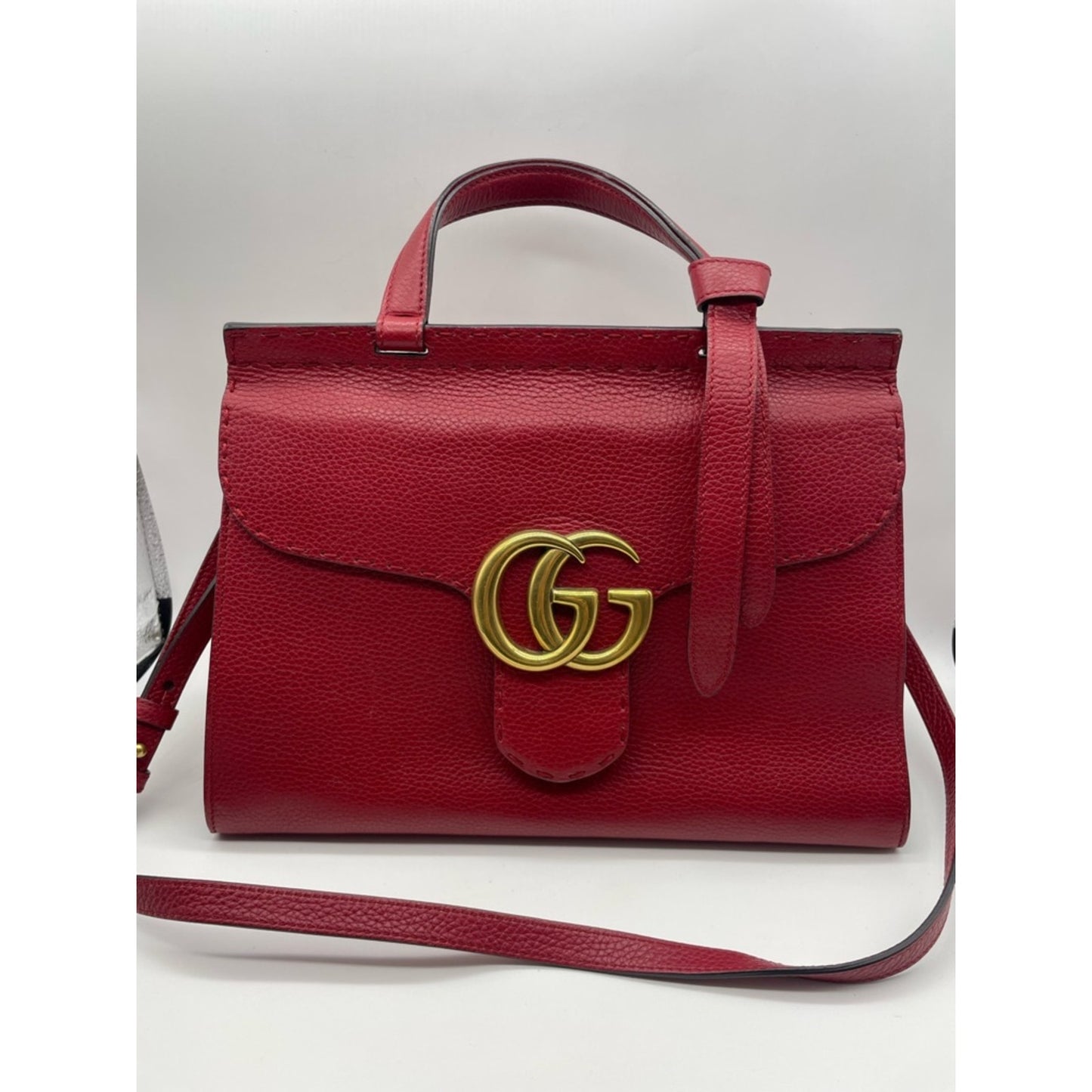 Gucci Marmont Soft Leather Two Way Bag