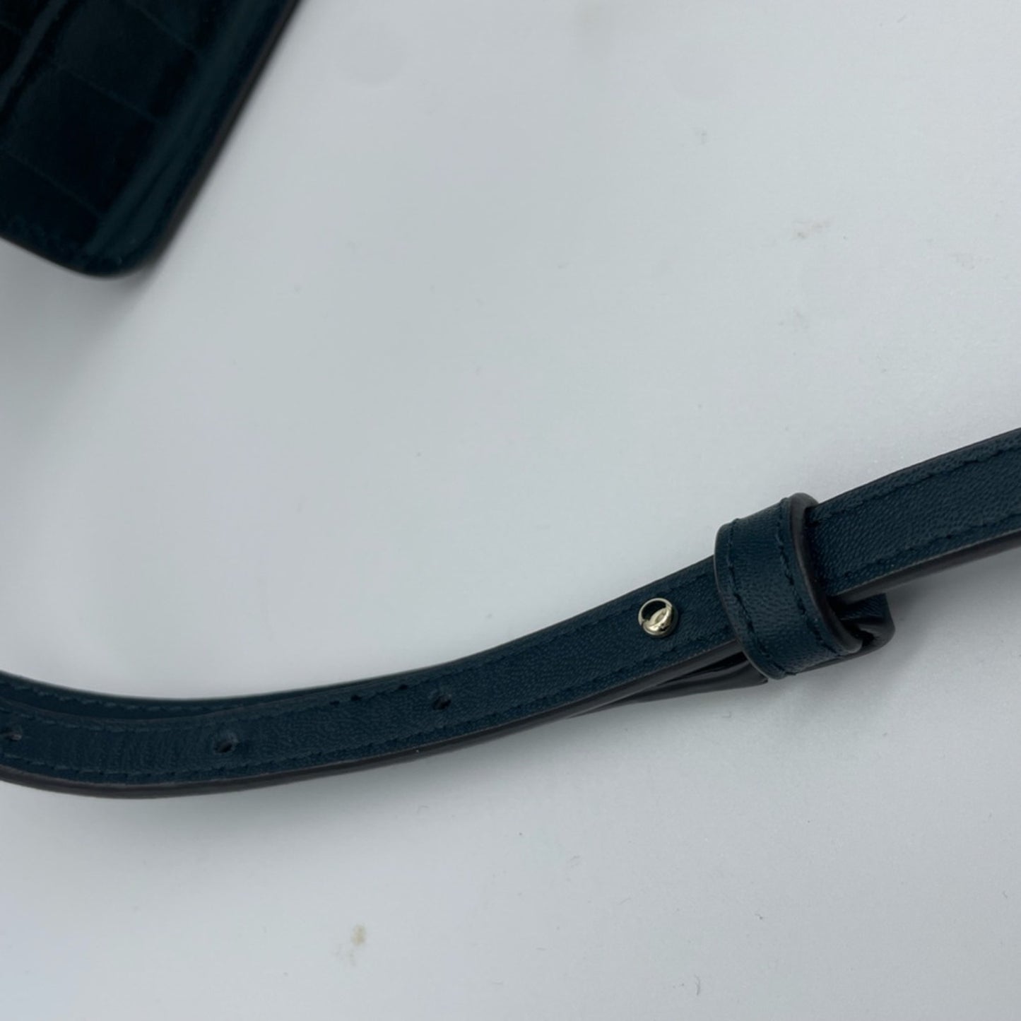 Furla Croc-Embossed Crossbody Bag