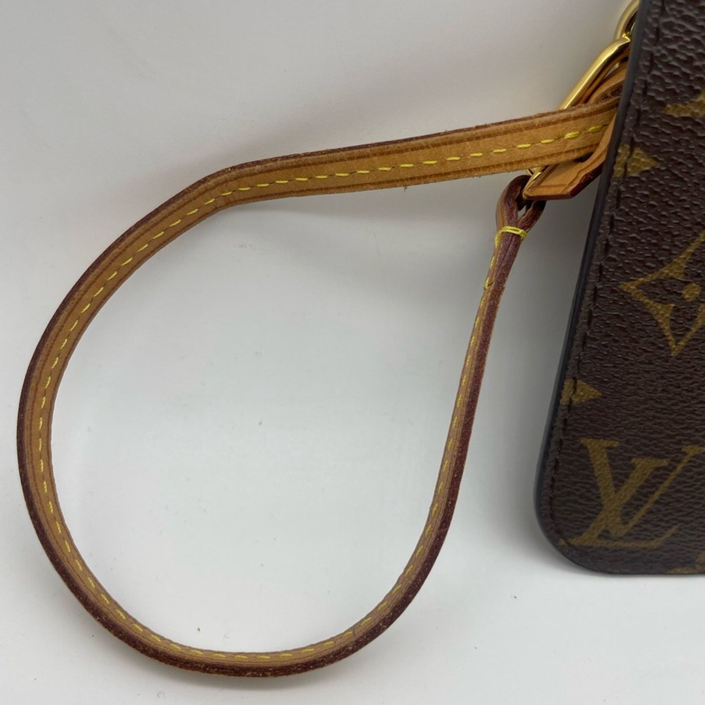 Louis Vuitton Monogram Wrislet Pouch/wallet