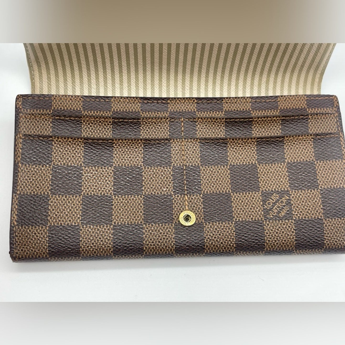 Louis Vuitton Damier Trunk Long Wallet