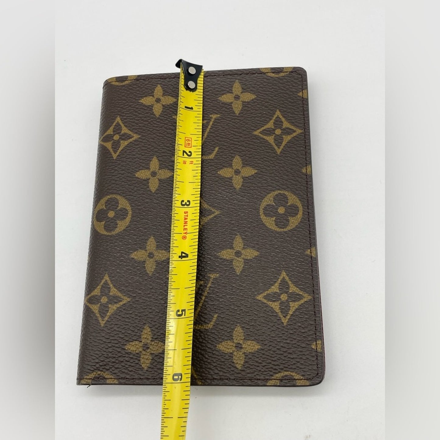 Louis Vuitton Brown Monogram Passport Holder Wallet