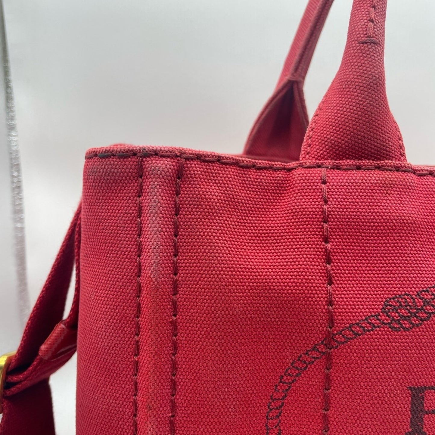 Prada Canapa Two Way Bag