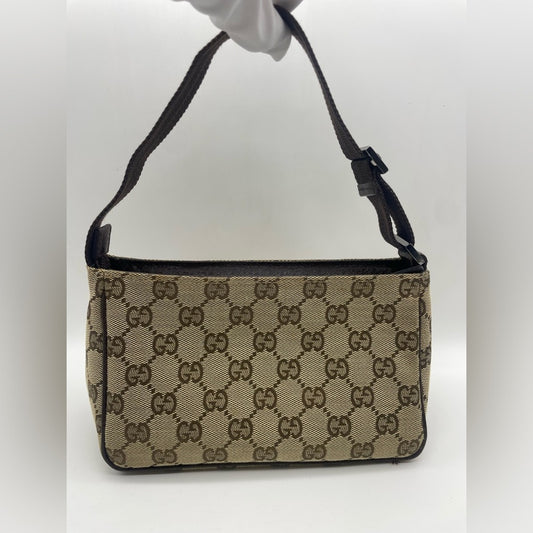 Gucci Pochette Canvas HandBag
