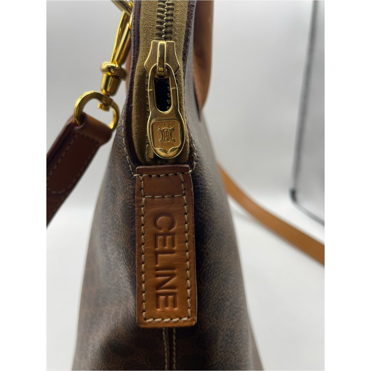 Celine Macadam Alma Two Way Bag
