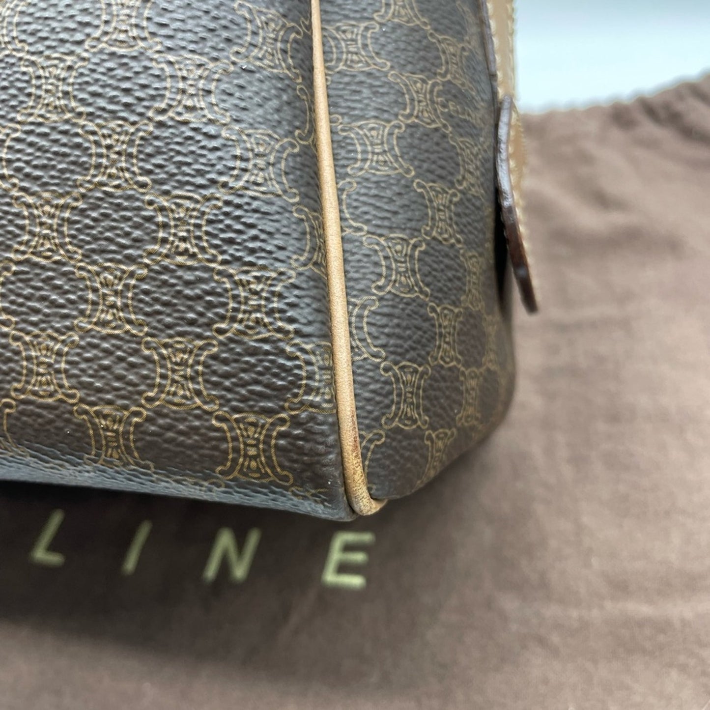 SOLD! Celine Macadam Boston Bag