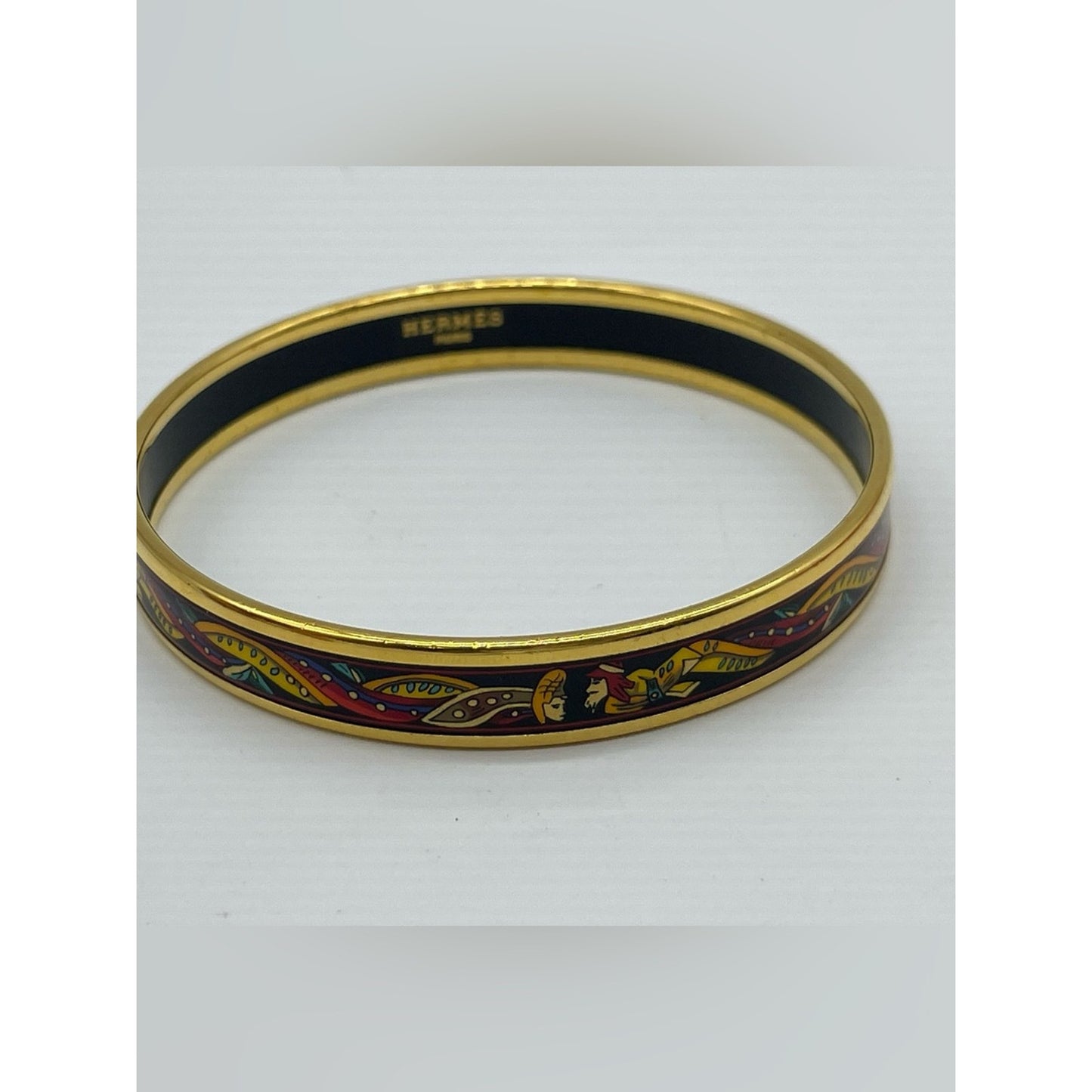 Hermes Enamel Bangle