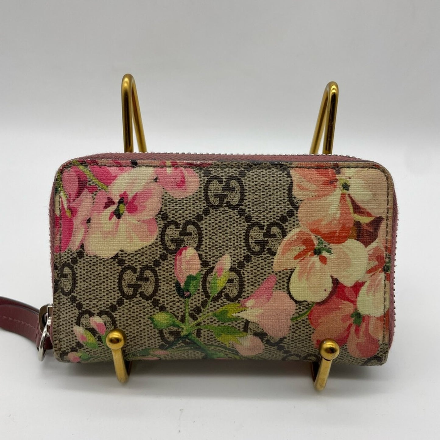 Gucci Bloom Zippy Card Wallet