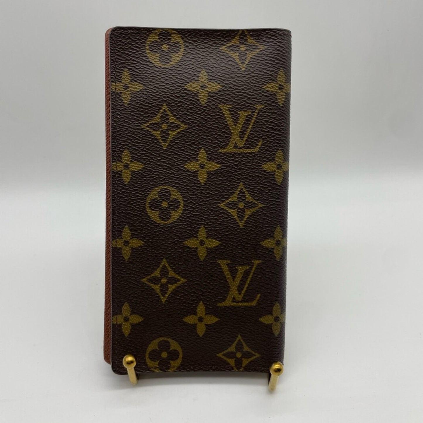 Louis Vuitton Brown Monogram Long Wallet