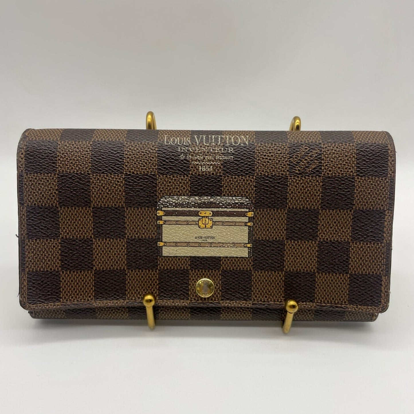 Louis Vuitton Damier Trunk Long Wallet