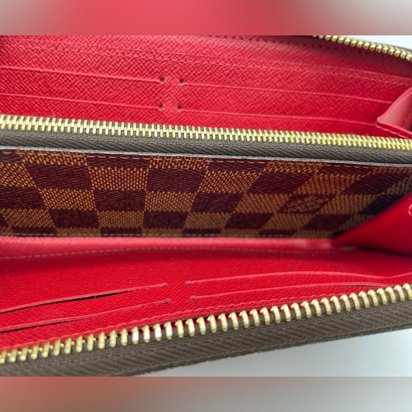 Louis Vuitton Damier Clemence Long Wallet