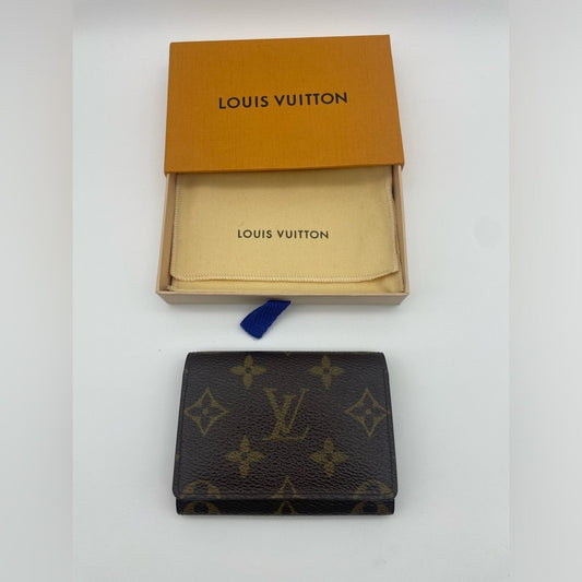 SOLD! Louis Vuitton Monogram Card Case Wallet