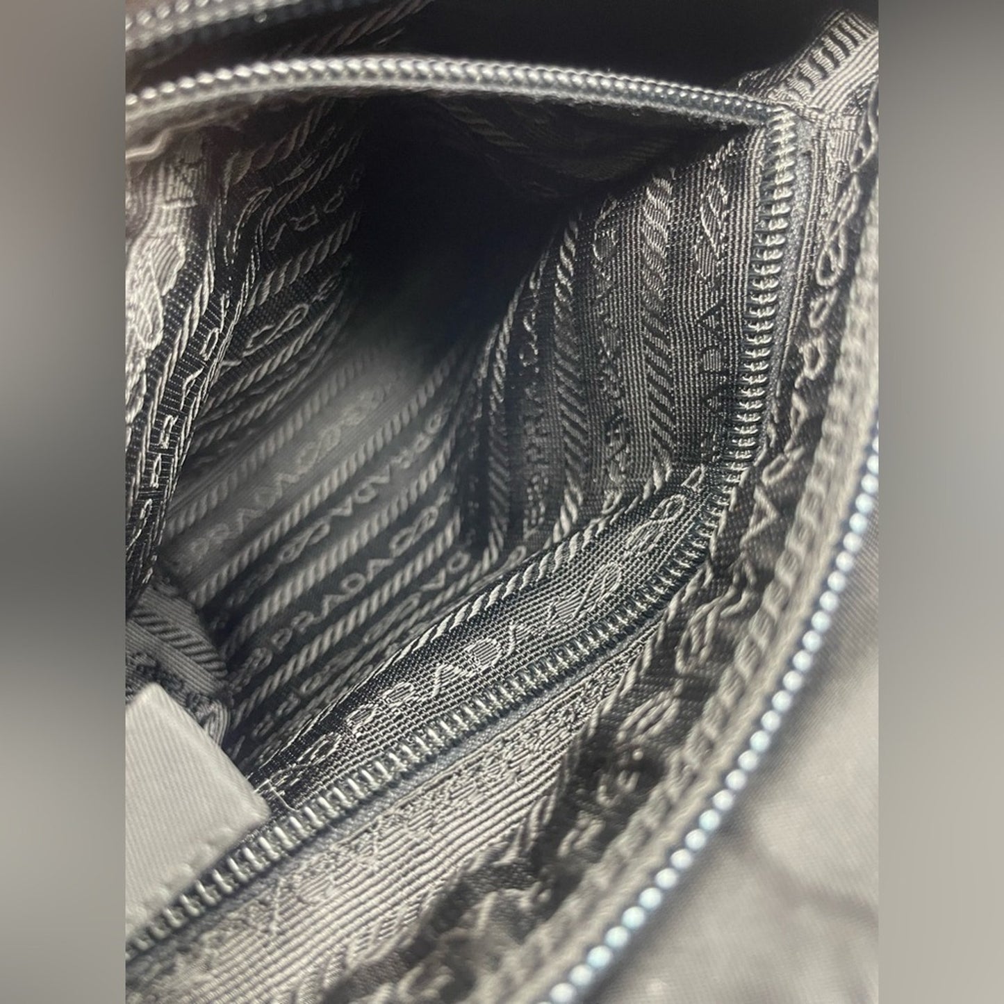 Prada Black Nylon Tote Bag