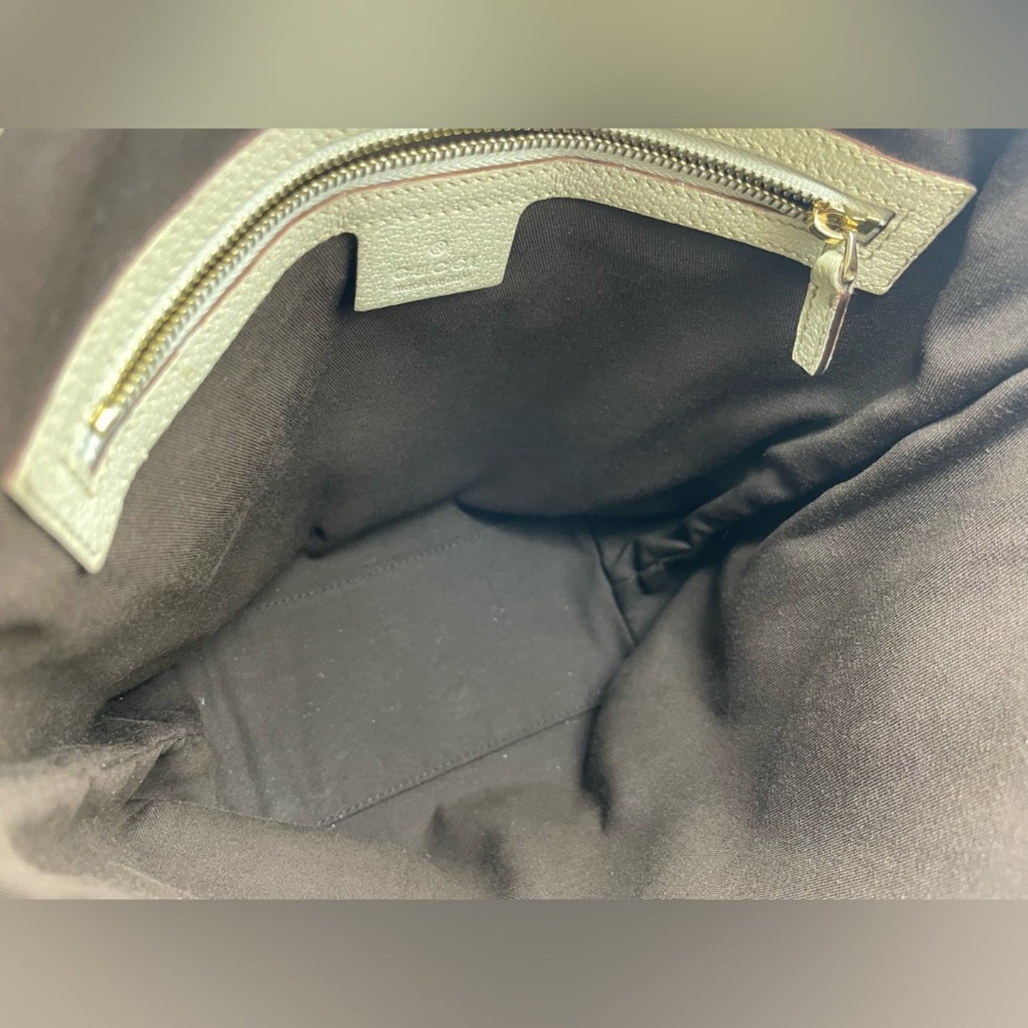 SOLD! Gucci Canvas Bucket Bag