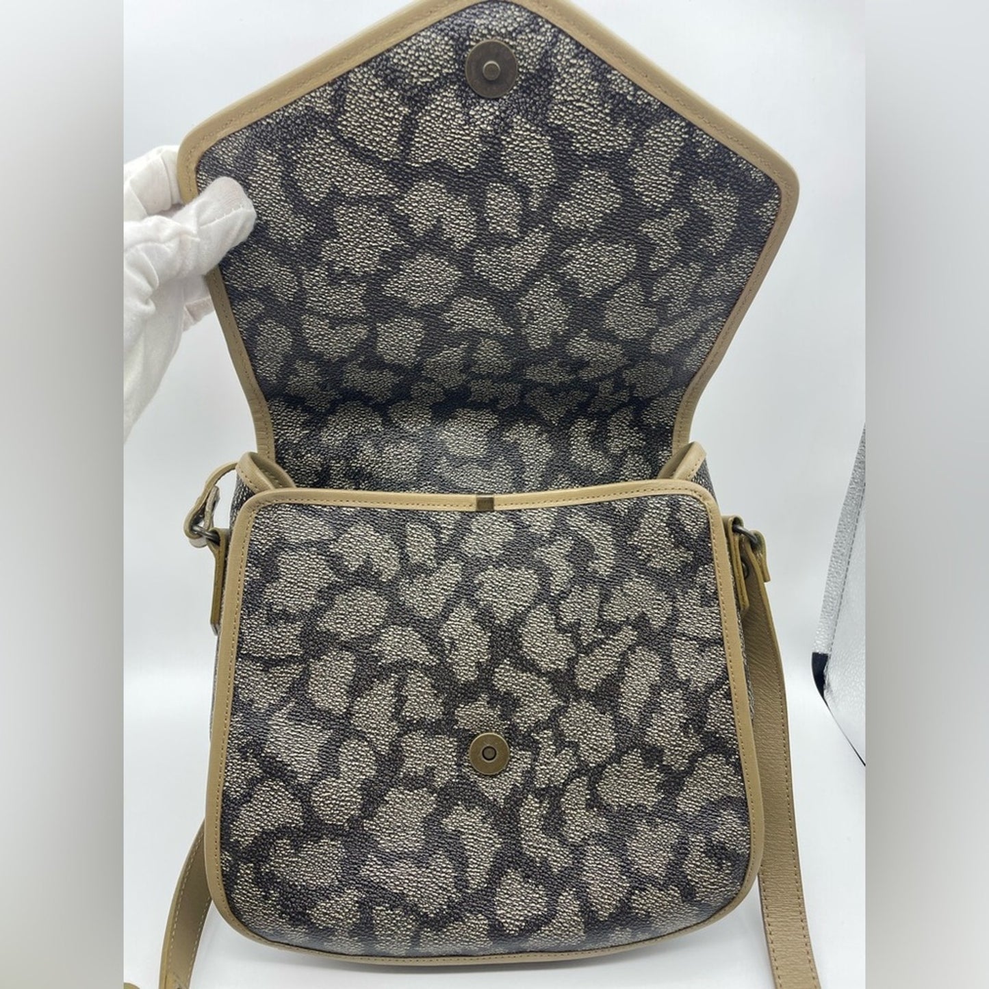 Vintage Yves Saint Laurent Giraffe Sling Bag