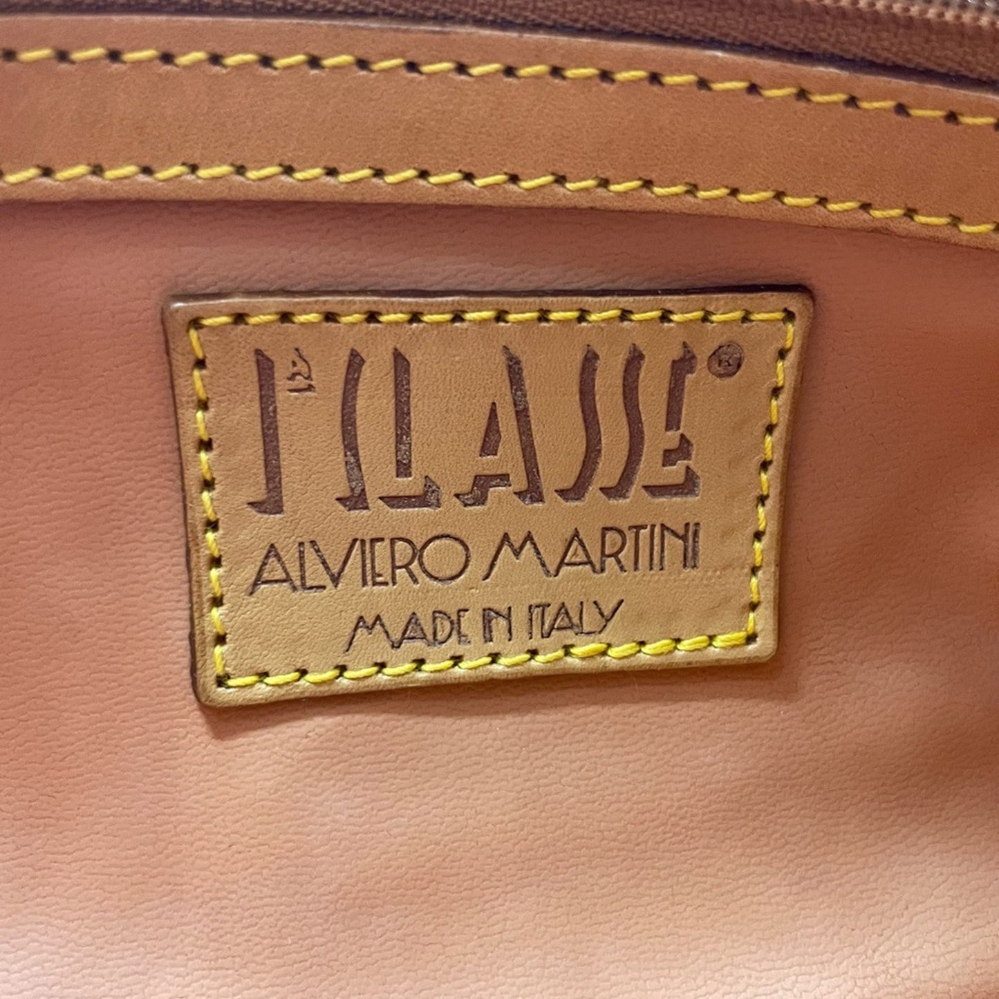 SOLD! Alviero Boston Bag two way bag