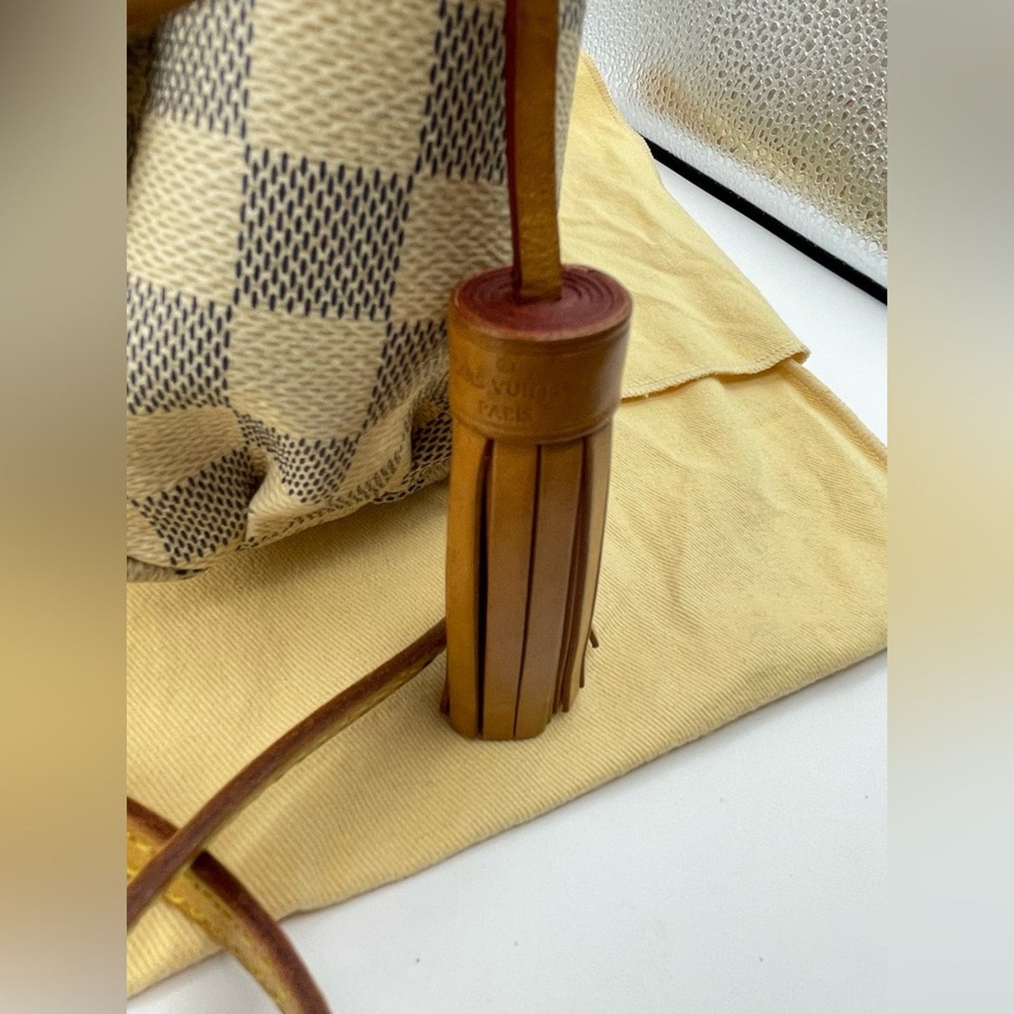 Louis Vuitton Damier Azur Croisette Two Way Bag