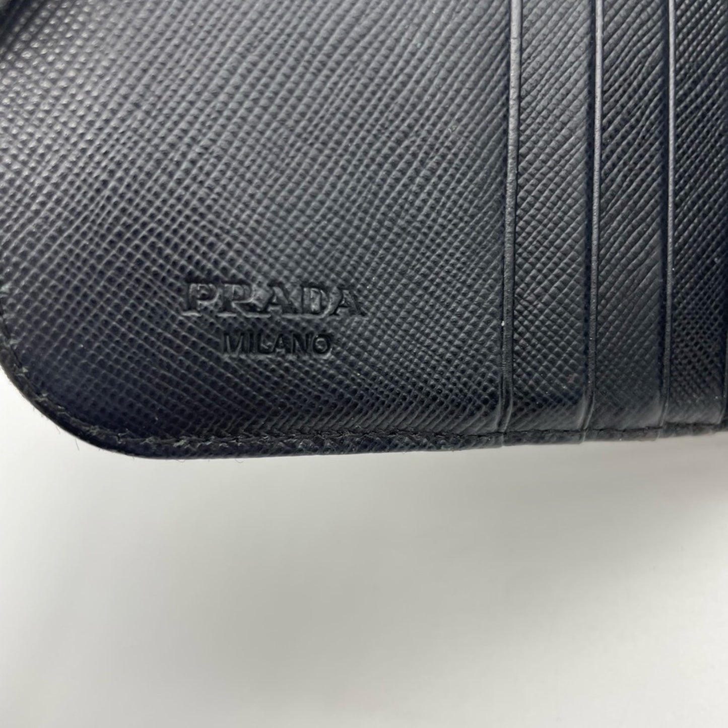 SOLD! Prada Nylon Short Zippy Wallet