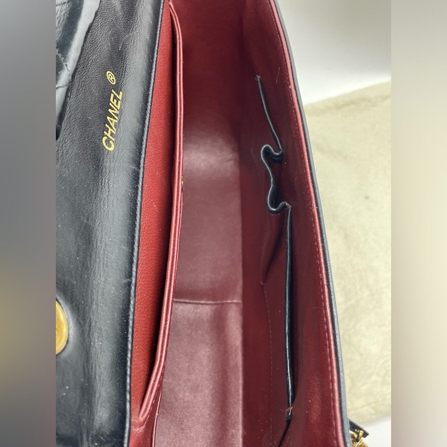 SOLD! Chanel Flap Handbag