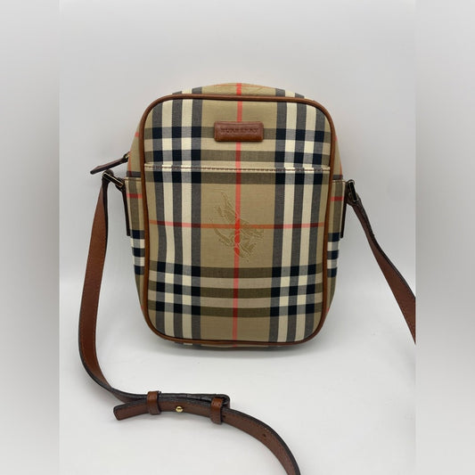 SOLD! Burberry Nova Print Sling/Crossbody Bag