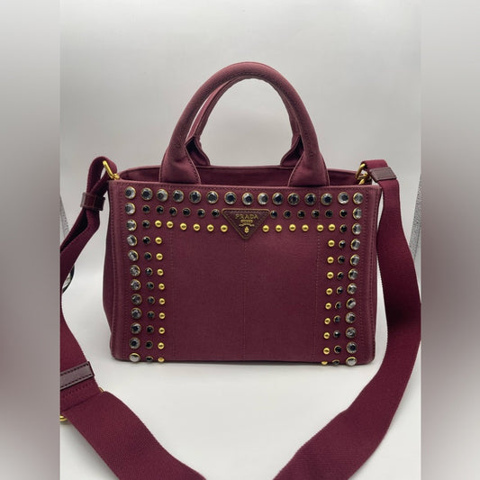 Prada Canapa Two Way Bag