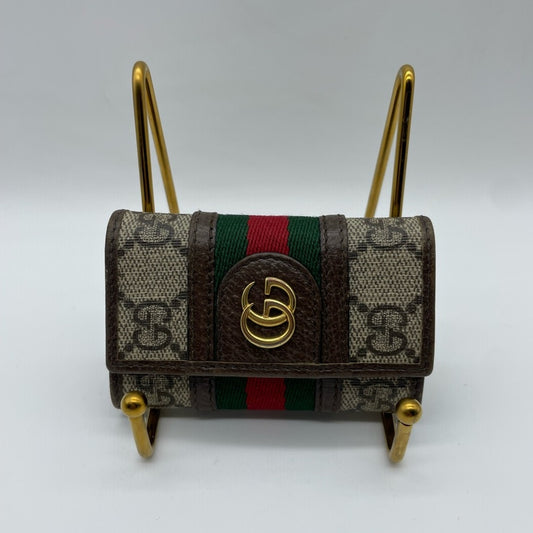 SOLD! Gucci Sherry Line PVC leather Key Case