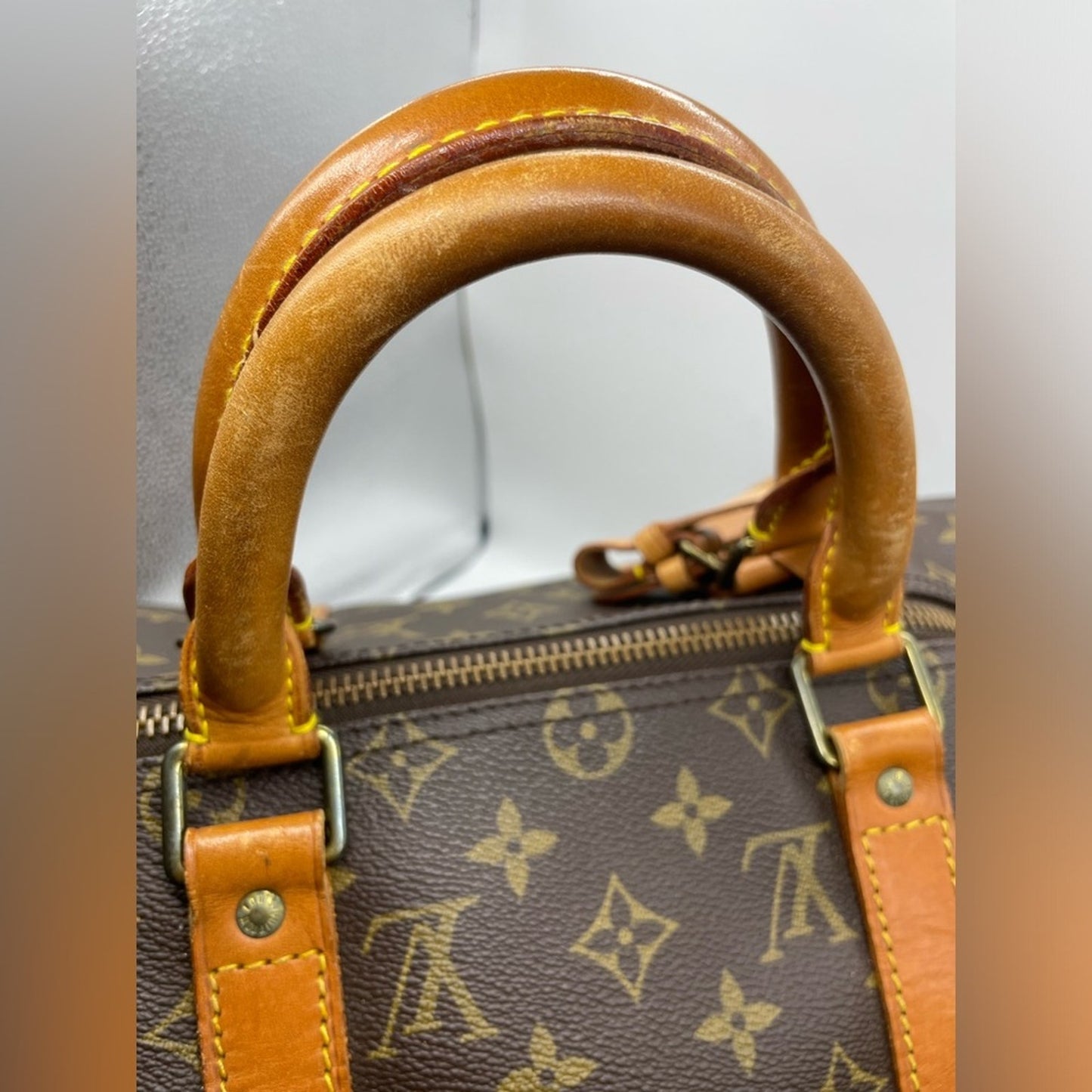 SOLD! Louis Vuitton Monogram Keepall Bandouliere 50
