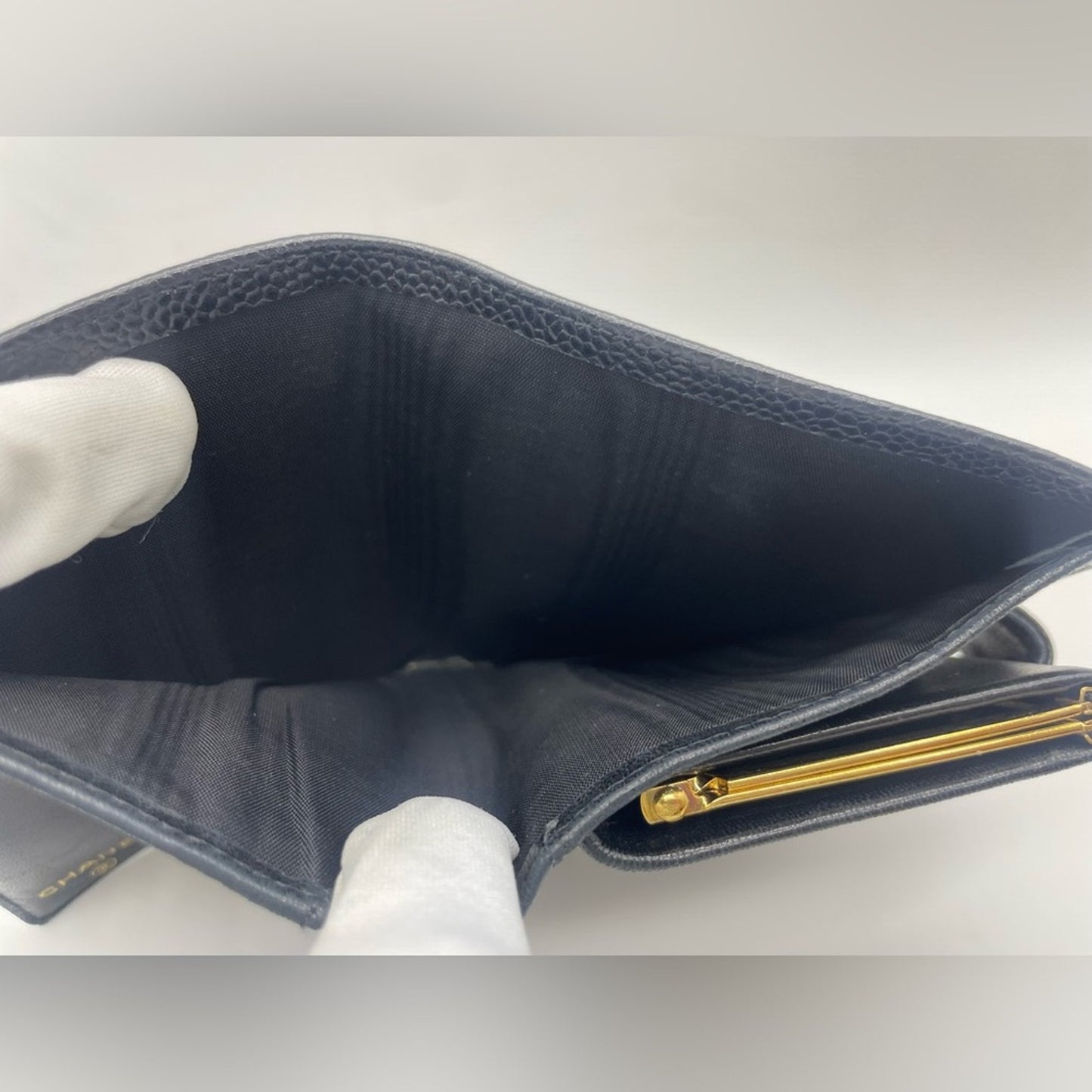 Chanel Caviar Short Wallet