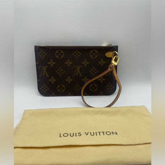 Louis Vuitton Monogram Wrislet Pouch/wallet