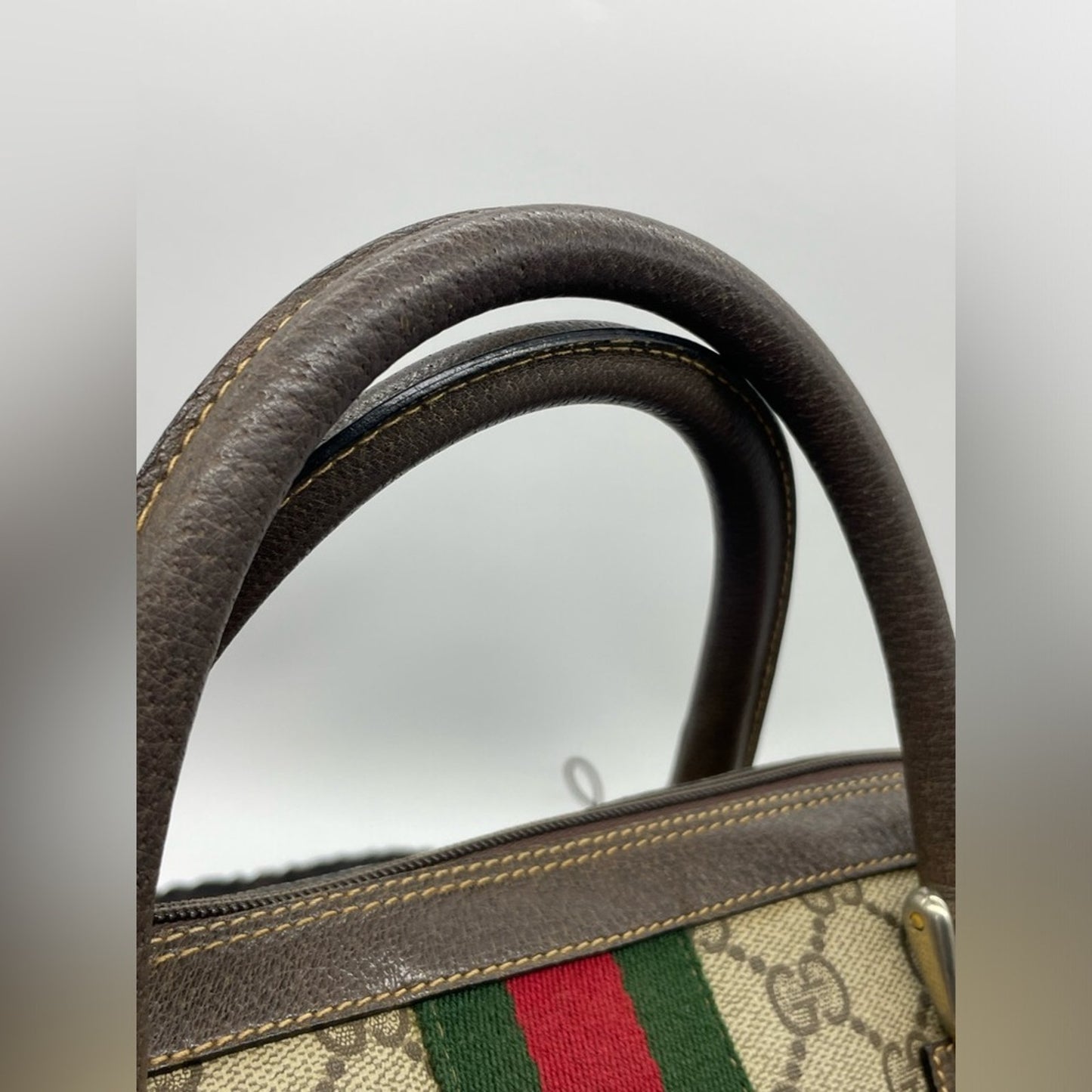 SOLD! Gucci Sherryline PVC Leather Two Way Bag