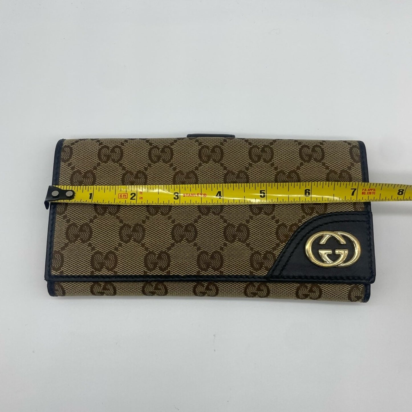 Gucci Canvas Long Wallet