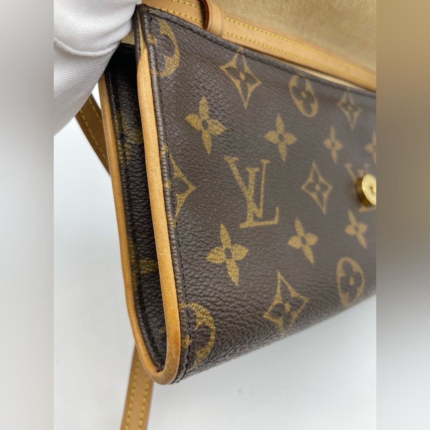 Louis Vuitton Monogram Twin Pochette Sling Bag
