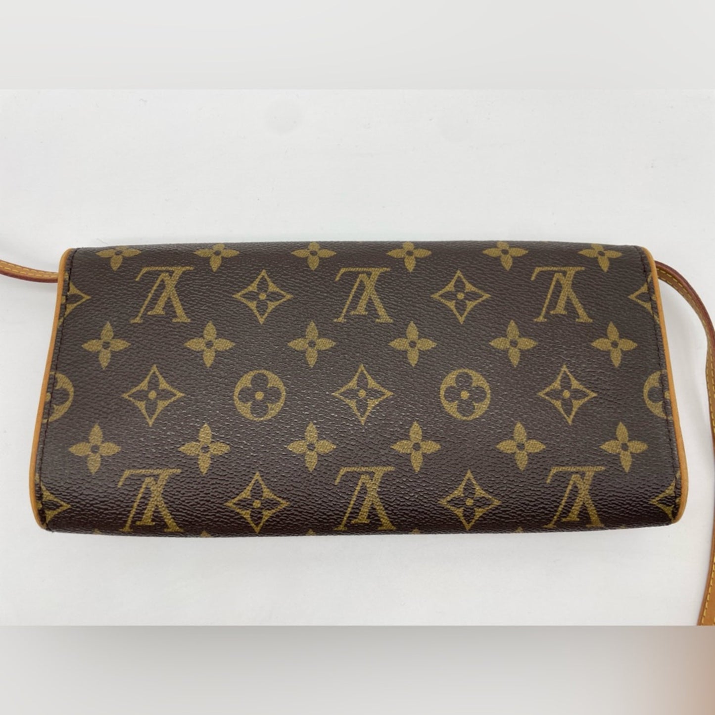 SOLD! Louis Vuitton Monogram Twin Pochette Sling Bag