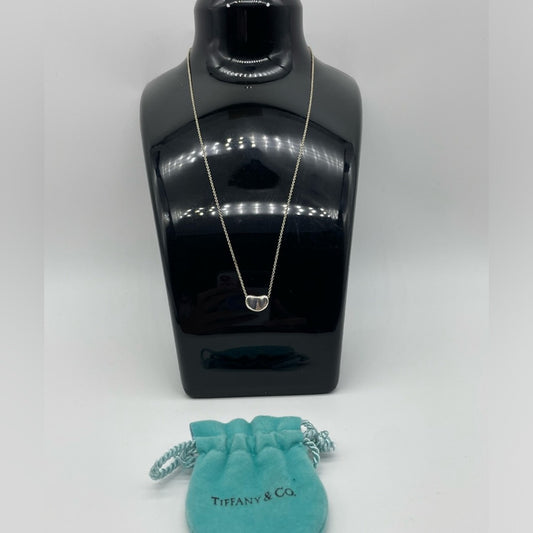 SOLD! Tiffany and Co Bean Silver 925 Necklace