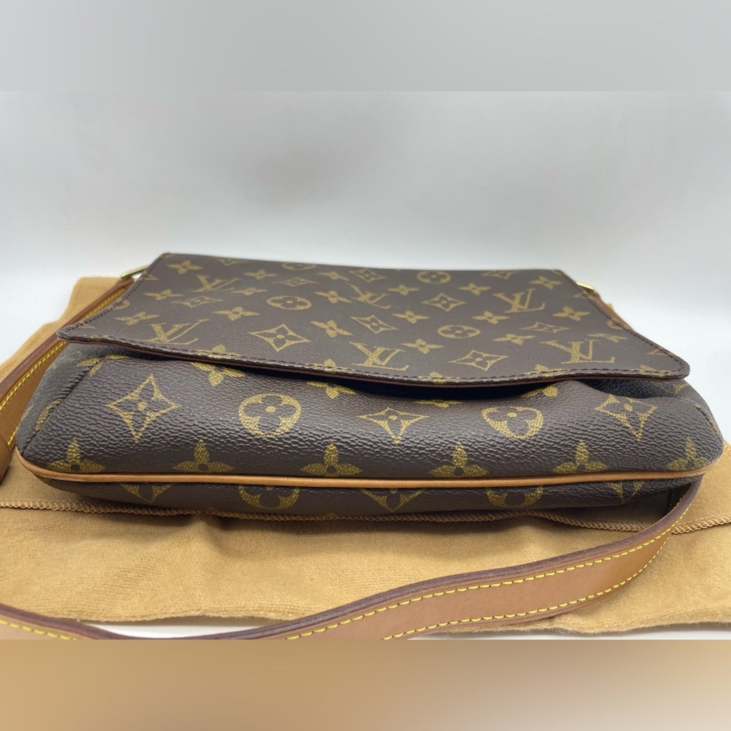 SOLD! Louis Vuitton Monogram Musette Shoulder Bag