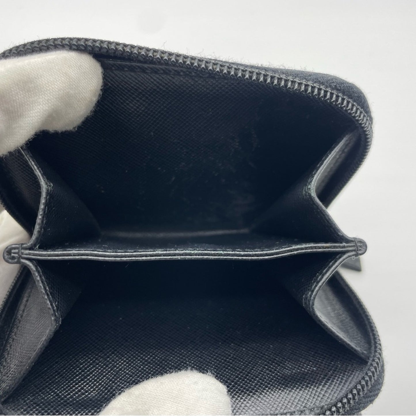 SOLD! Prada Nylon Short Zippy Wallet