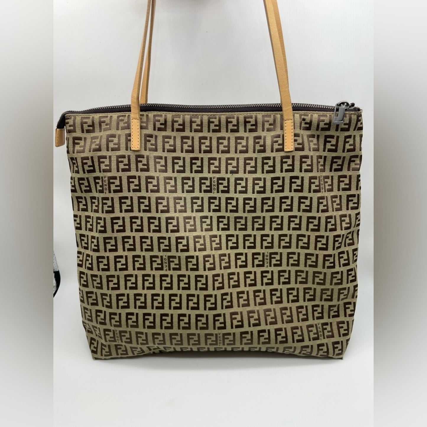 Fendi Zucchino Tote Bag